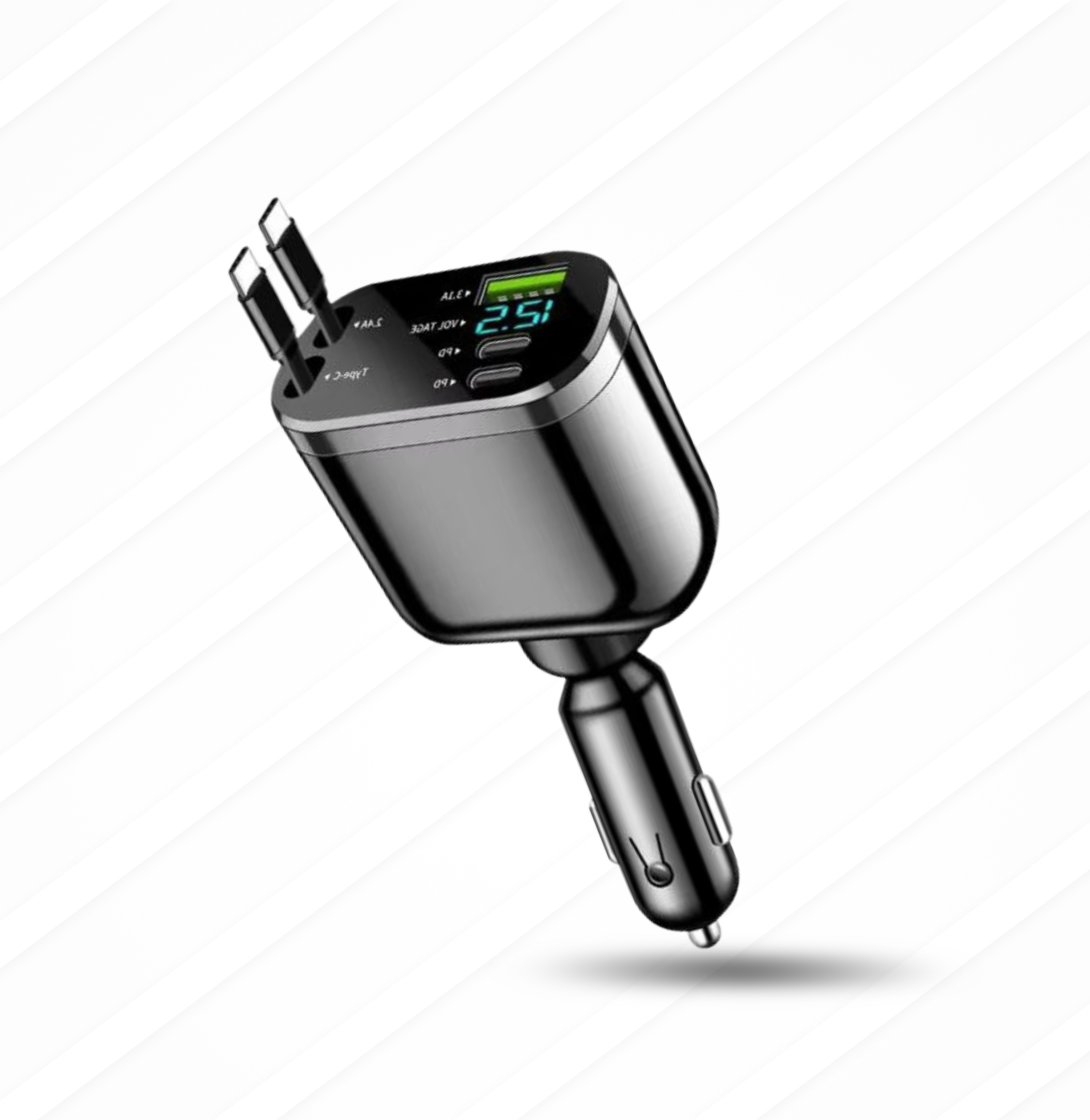 CHAGEUR POUR VOITURE 4 EN 1 ULTRA RAPIDE