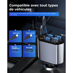 Charger l&#39;image dans la galerie, CHAGEUR POUR VOITURE 4 EN 1 ULTRA RAPIDE
